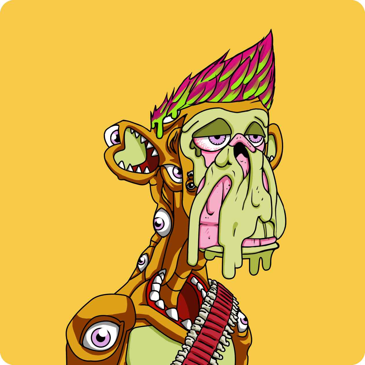 Yuga Labs - Mutant Ape Yacht Club - NFT # 16308