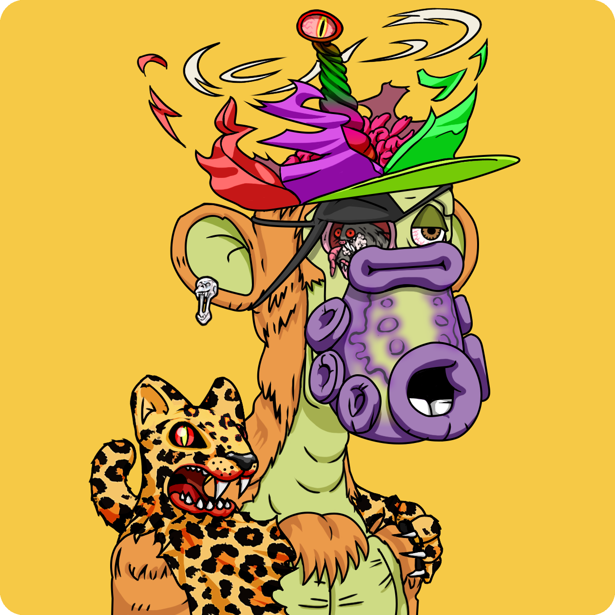 Yuga Labs - Mutant Ape Yacht Club - NFT # 14406