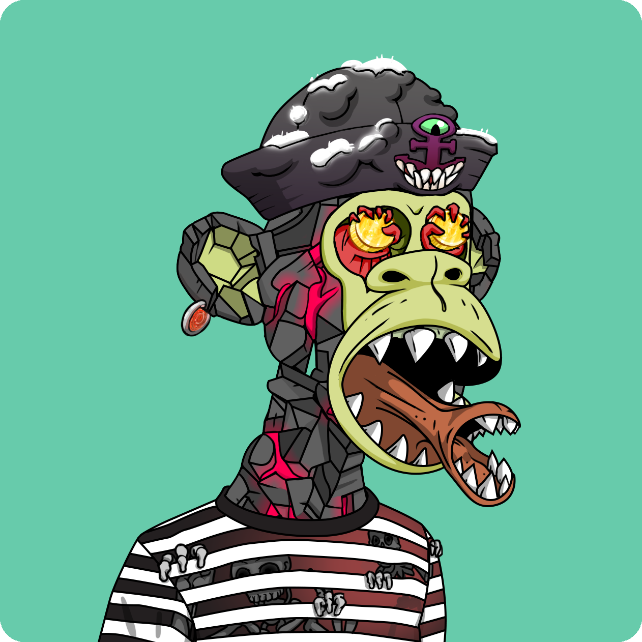 Yuga Labs - Mutant Ape Yacht Club - NFT # 10210