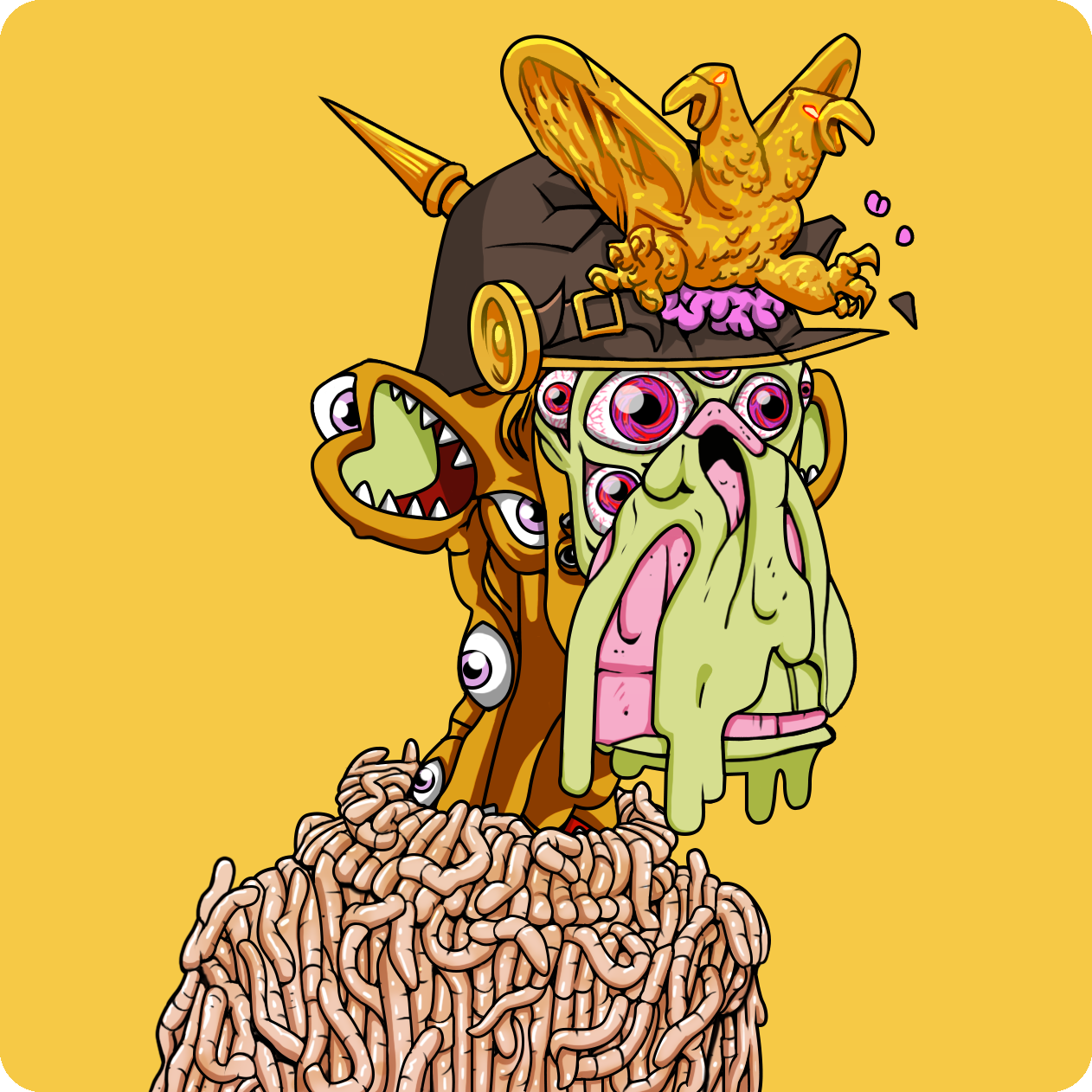 Yuga Labs - Mutant Ape Yacht Club - NFT # 19036