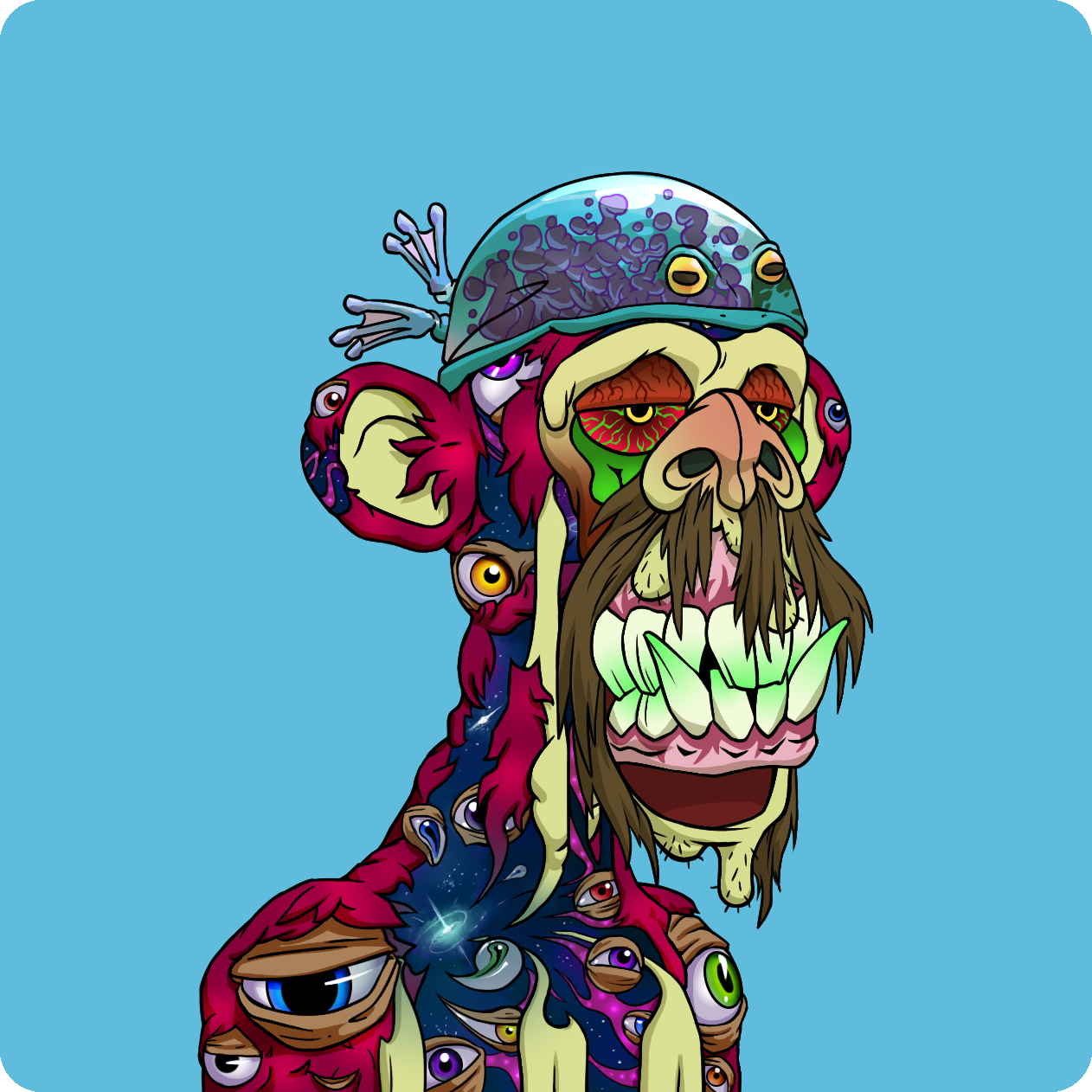 Yuga Labs - Mutant Ape Yacht Club - NFT # 1741