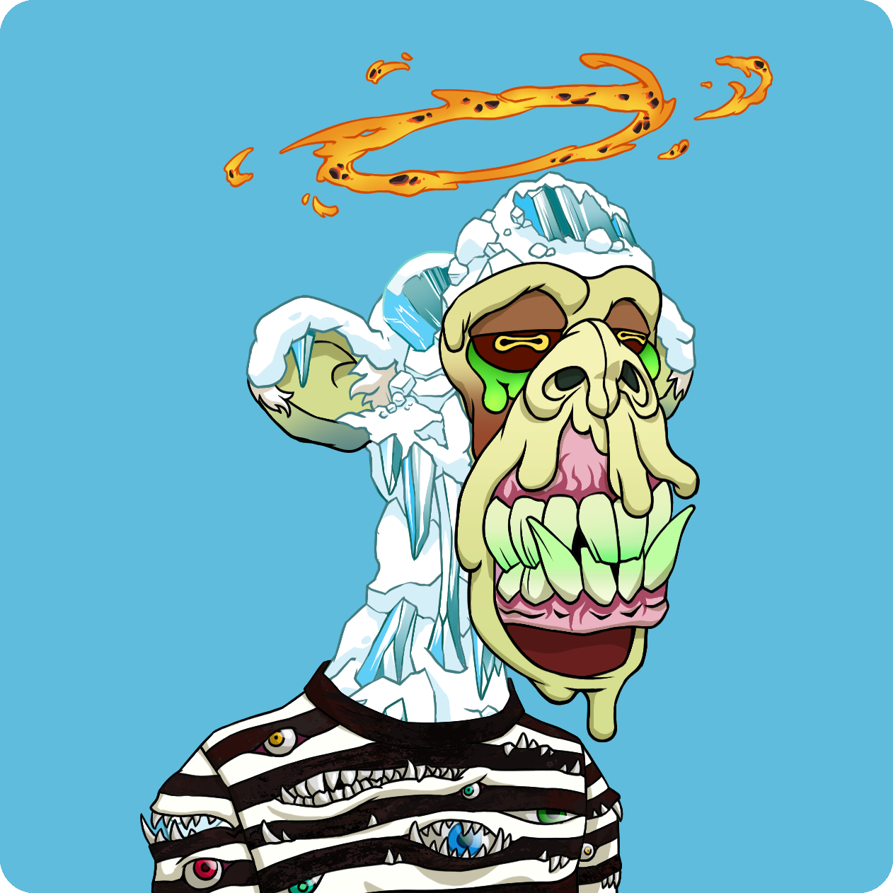 Yuga Labs - Mutant Ape Yacht Club - NFT # 17583