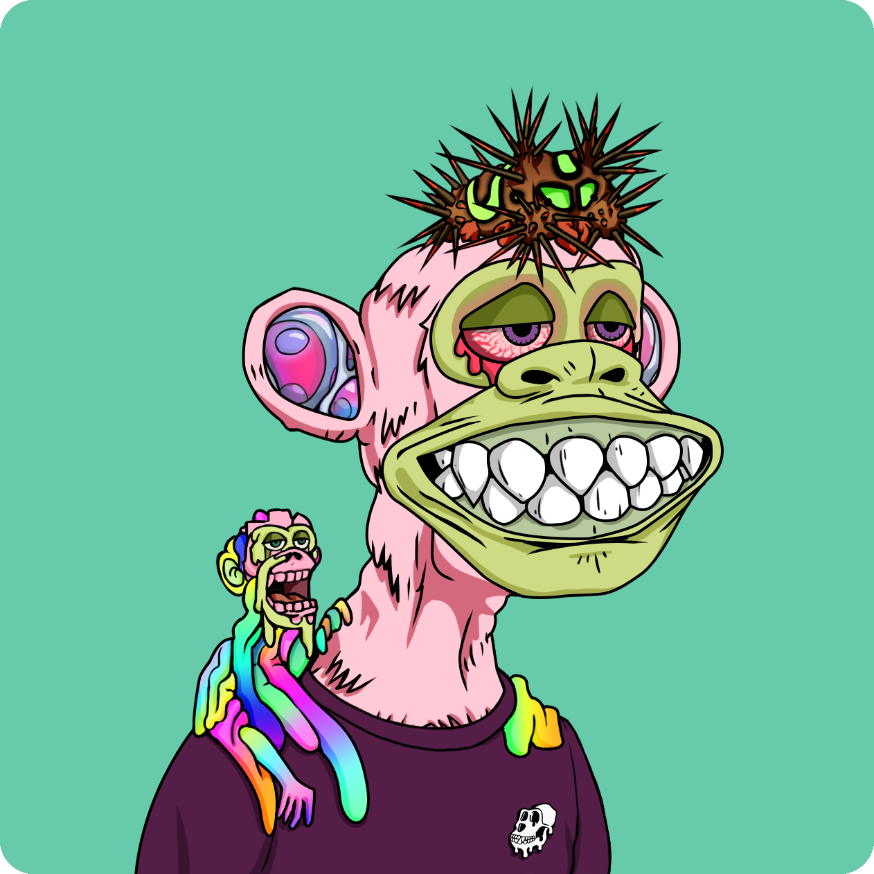 Yuga Labs - Mutant Ape Yacht Club - NFT # 16280