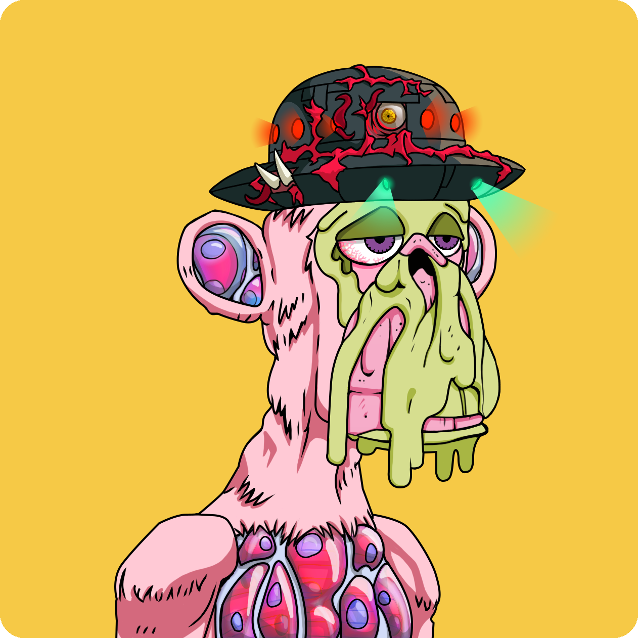 Yuga Labs - Mutant Ape Yacht Club - NFT # 14630