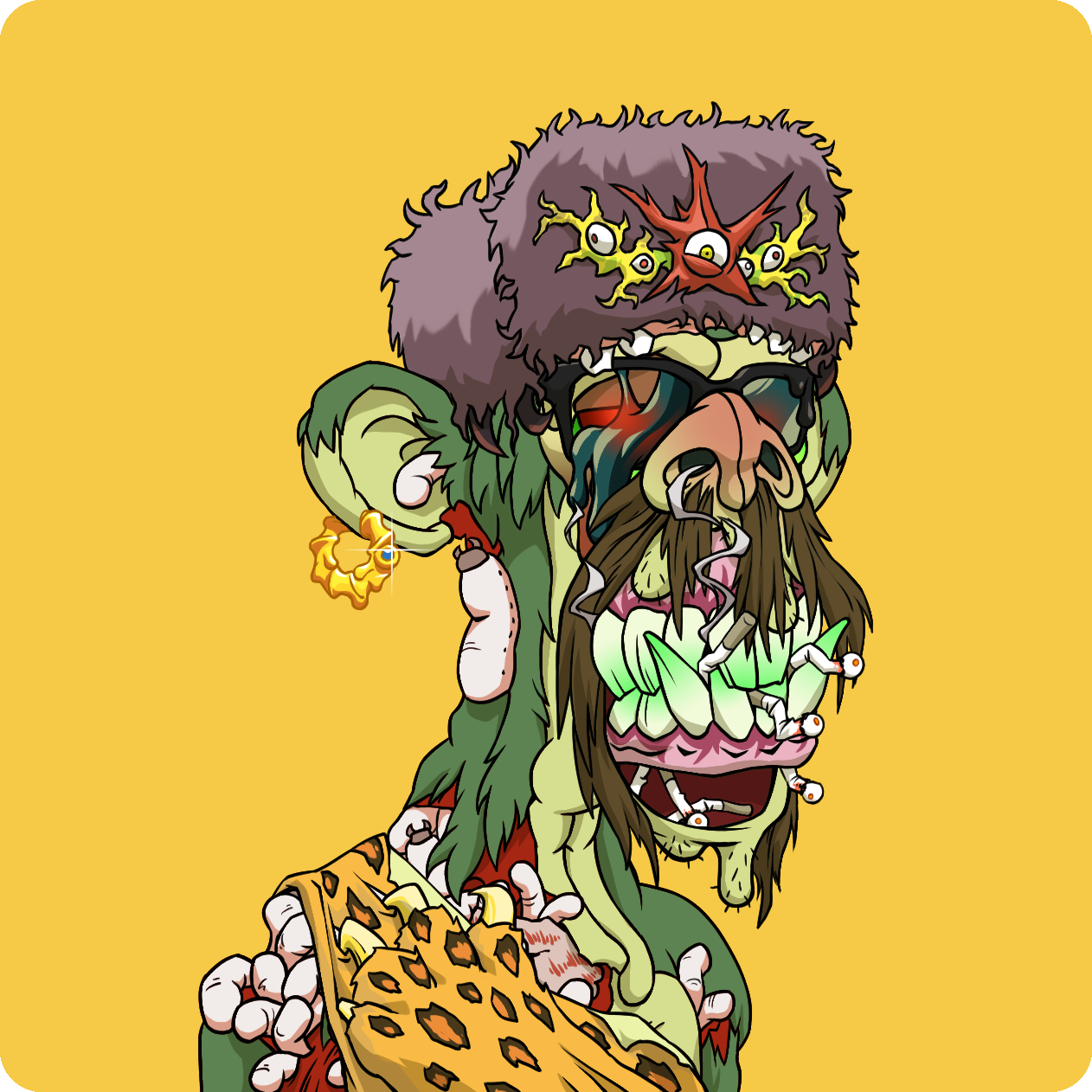 Yuga Labs - Mutant Ape Yacht Club - NFT # 1688