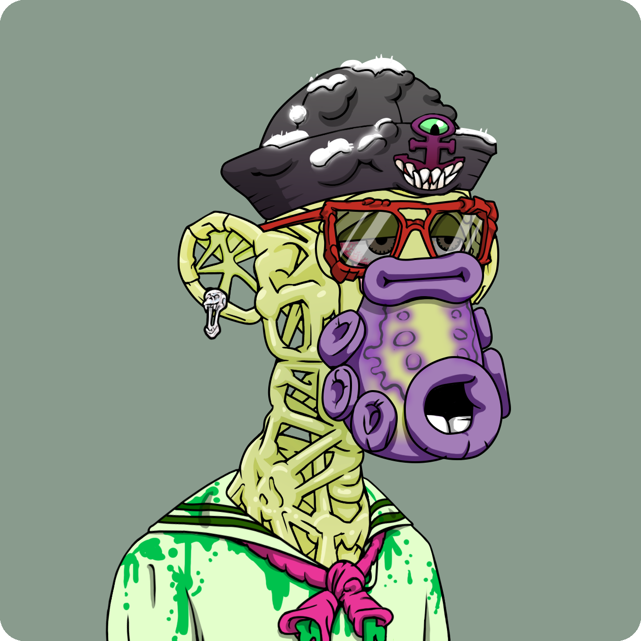 Yuga Labs - Mutant Ape Yacht Club - NFT # 1538