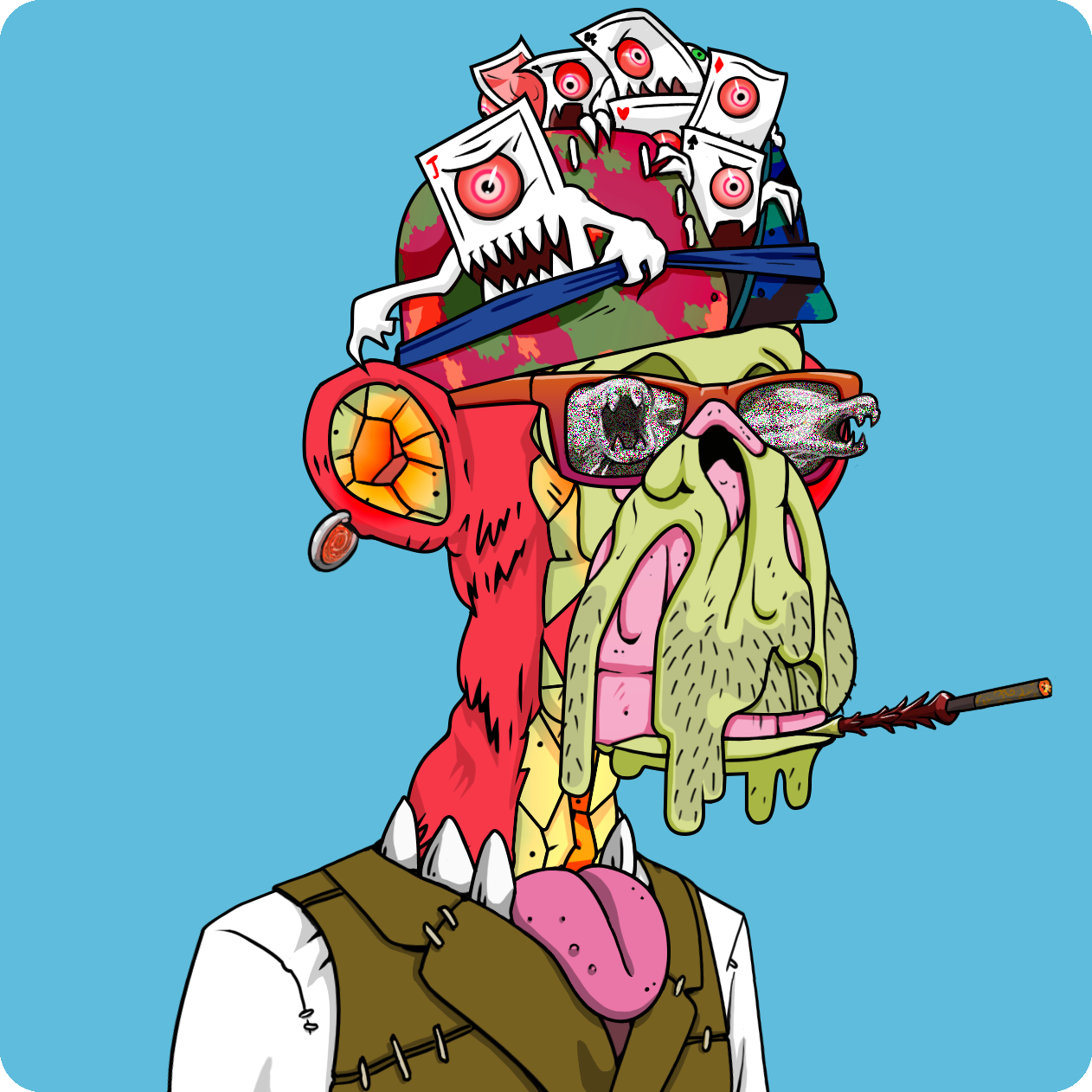 Yuga Labs - Mutant Ape Yacht Club - NFT # 28884