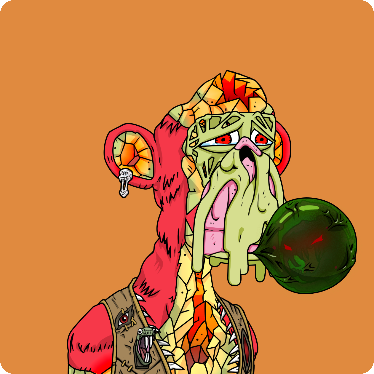 Yuga Labs - Mutant Ape Yacht Club - NFT # 3944