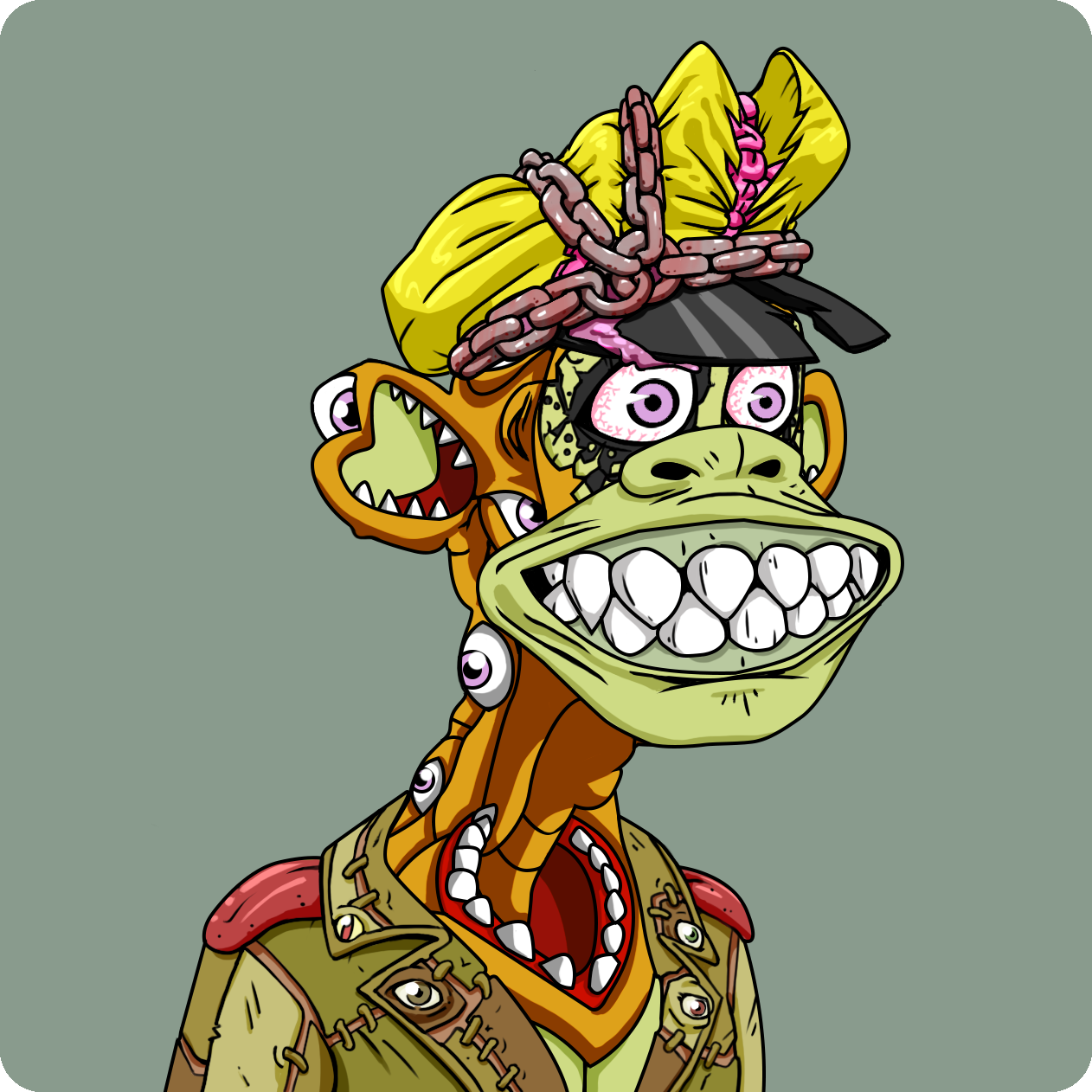 Yuga Labs - Mutant Ape Yacht Club - NFT # 4538