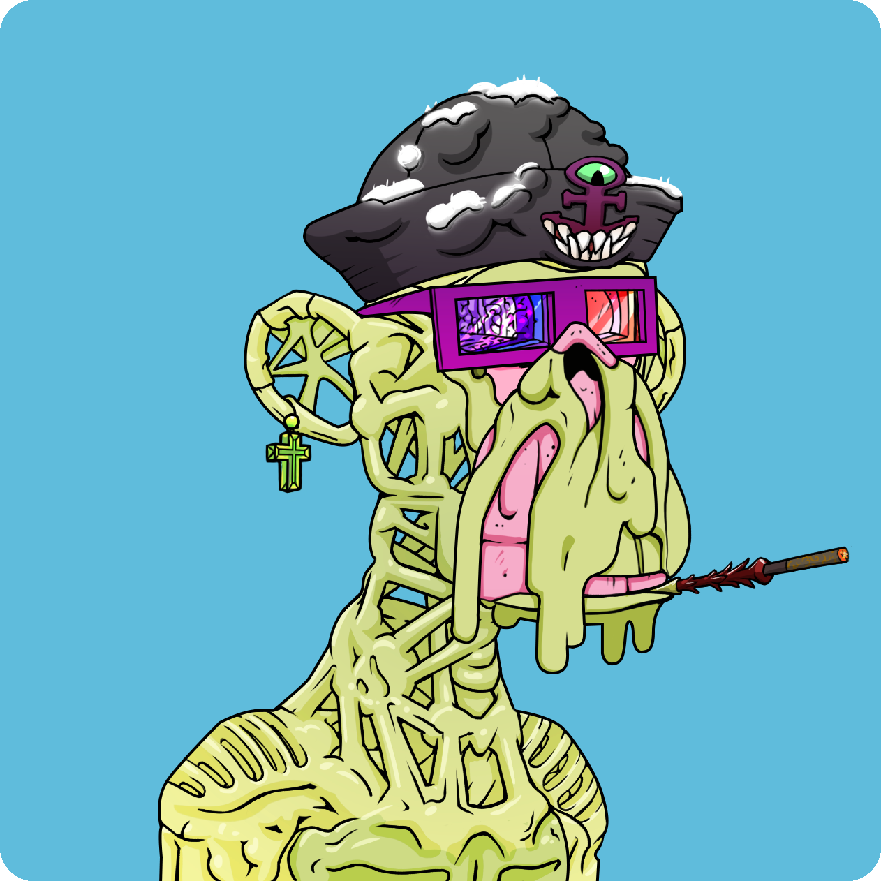 Yuga Labs - Mutant Ape Yacht Club - NFT # 18370