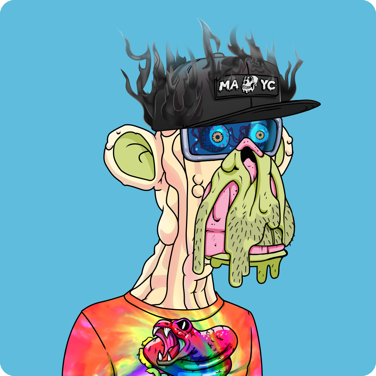 Yuga Labs - Mutant Ape Yacht Club - NFT # 197