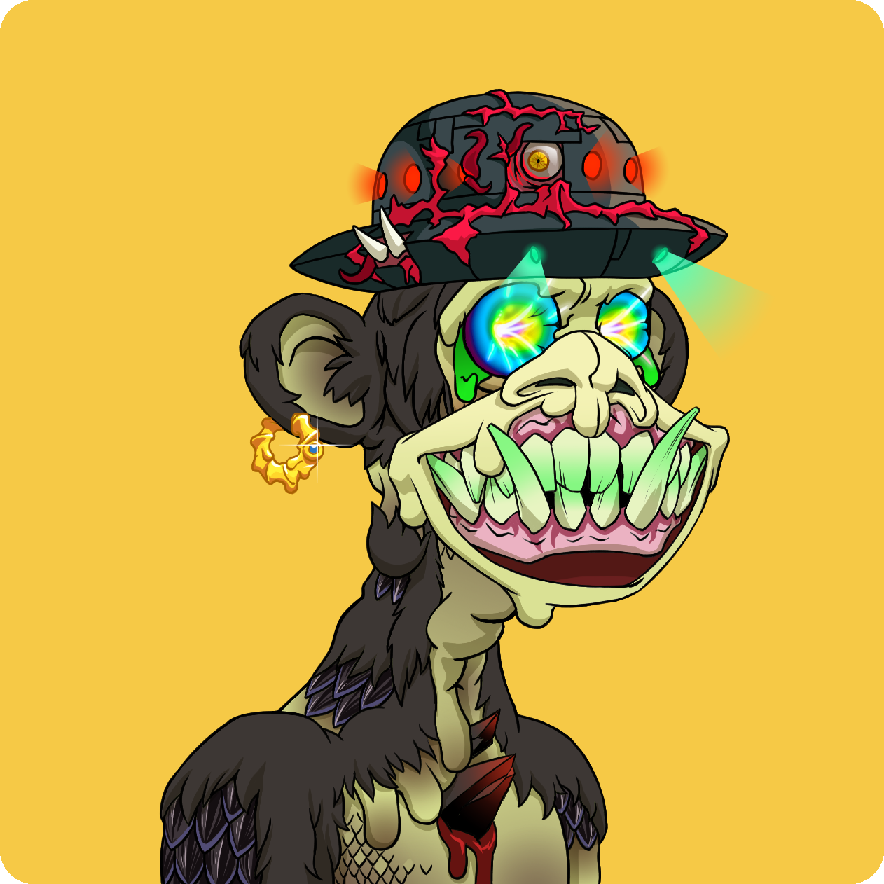 Yuga Labs - Mutant Ape Yacht Club - NFT # 23407