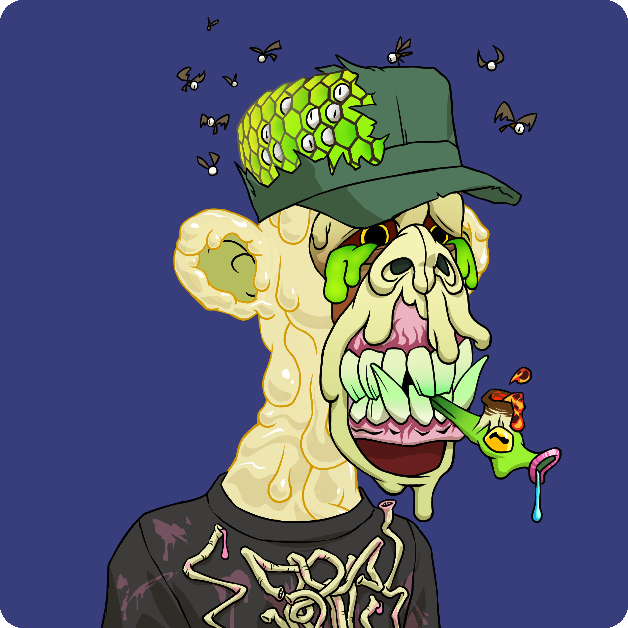 Yuga Labs - Mutant Ape Yacht Club - NFT # 3886