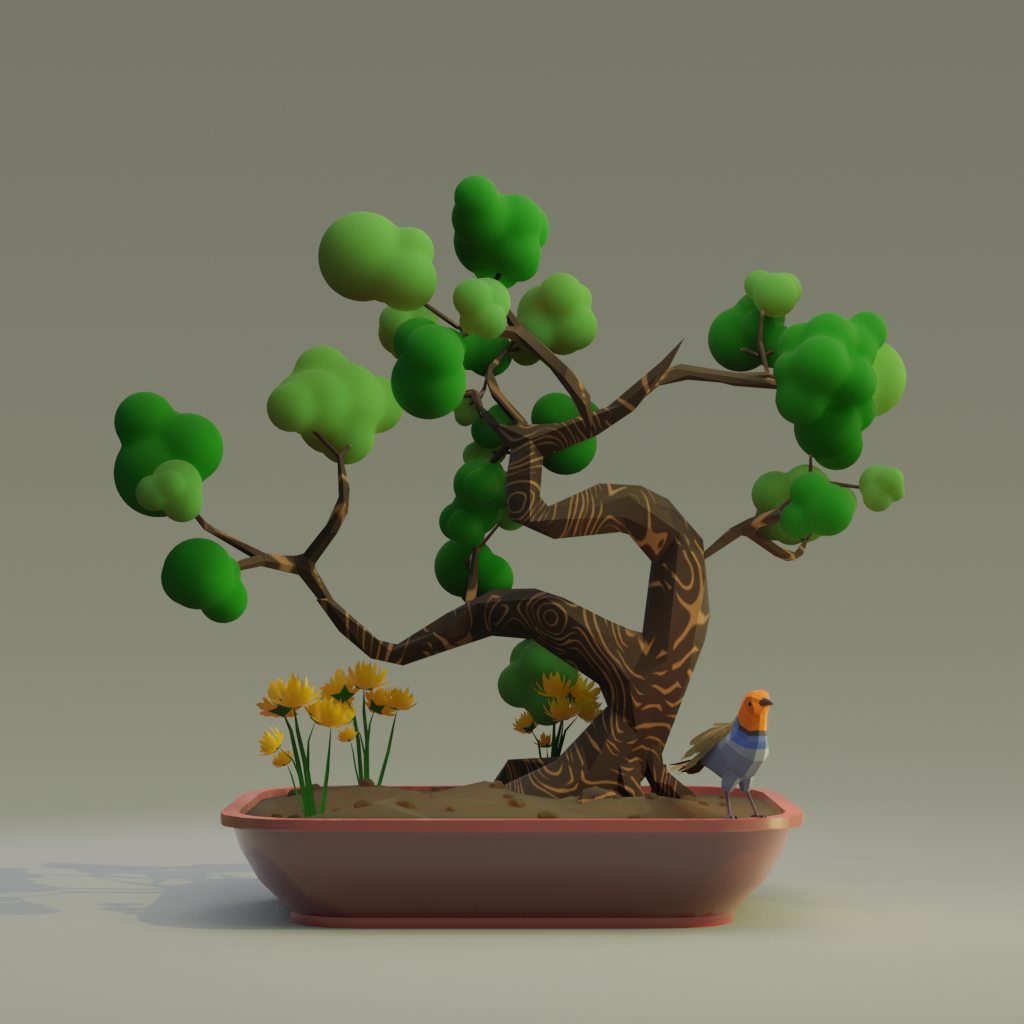 ZENFT Garden Society - Bonsai - Bonsai #8534 - NFT # 8534