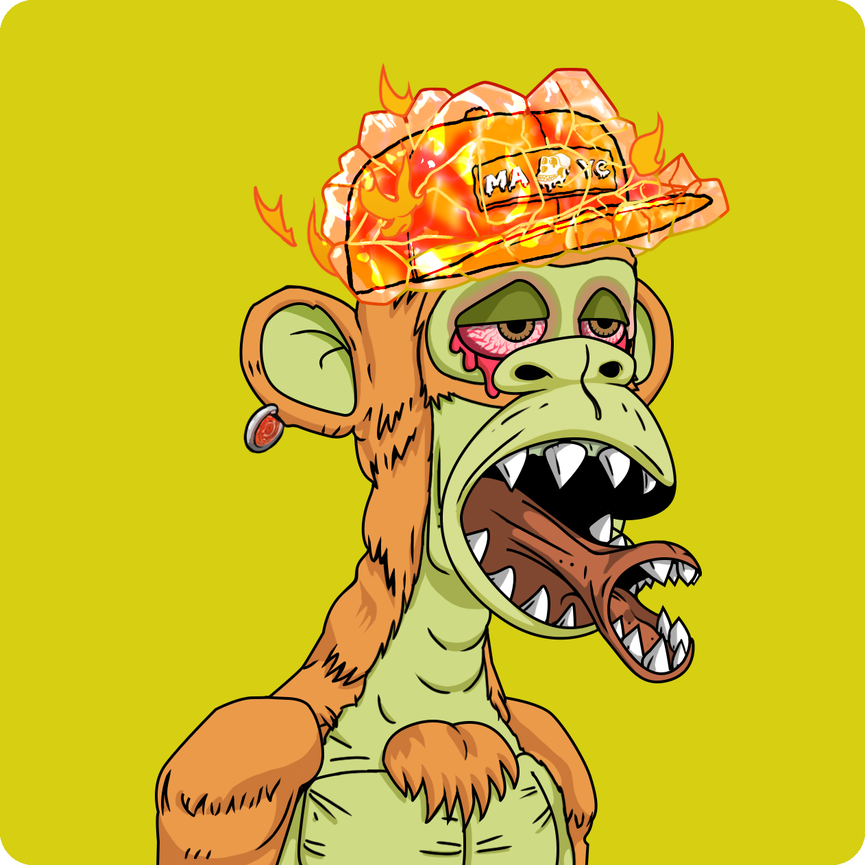 Yuga Labs - Mutant Ape Yacht Club - NFT # 600