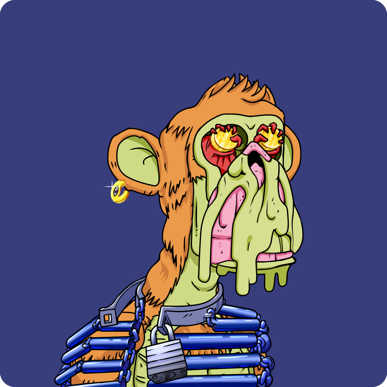 Yuga Labs - Mutant Ape Yacht Club - NFT # 4870