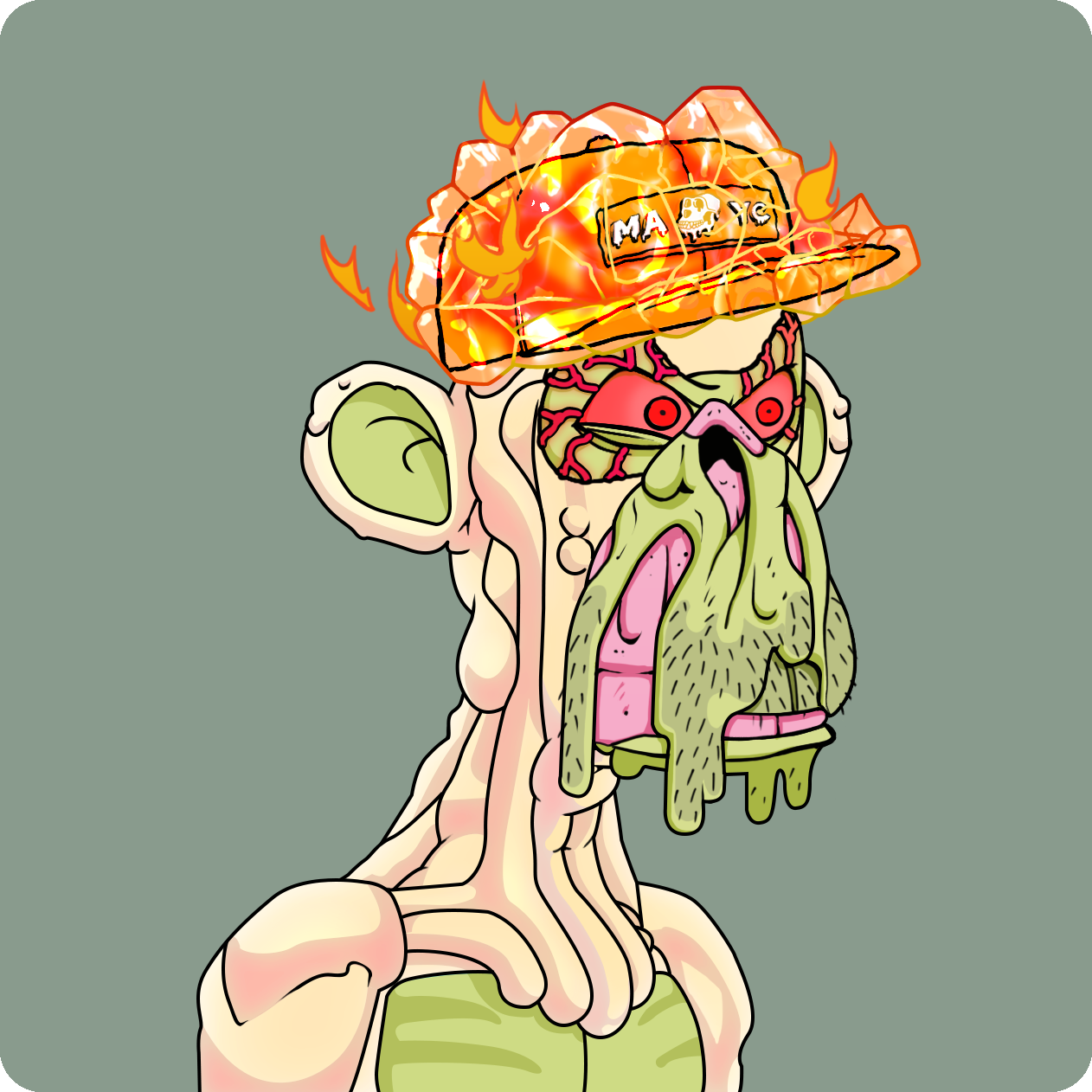 Yuga Labs - Mutant Ape Yacht Club - NFT # 2073