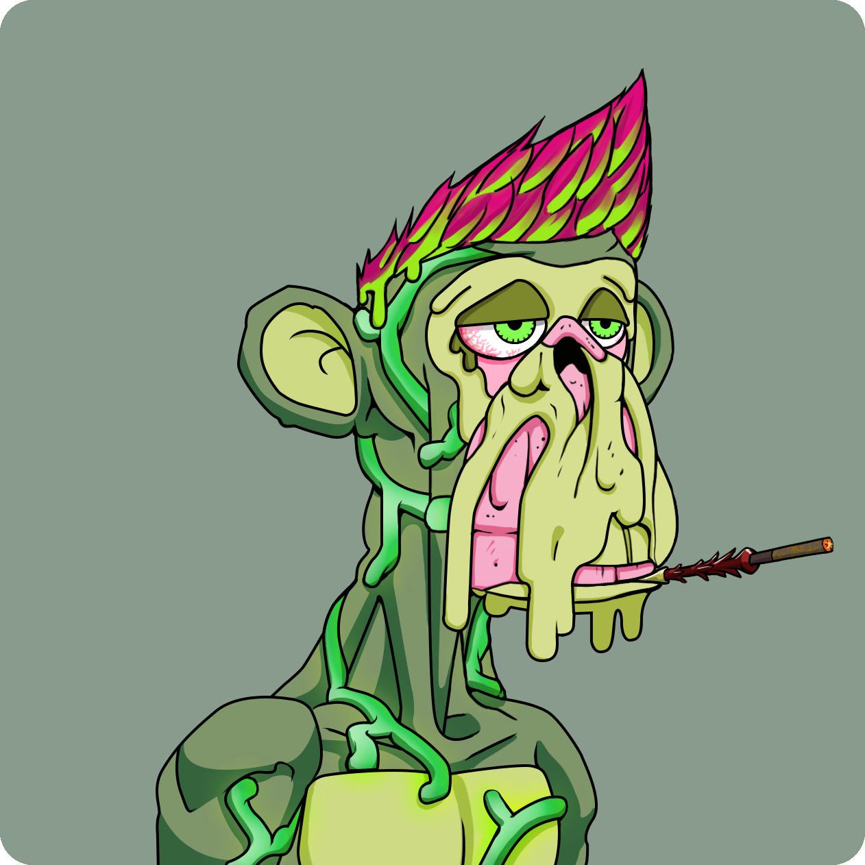 Yuga Labs - Mutant Ape Yacht Club - NFT # 22784