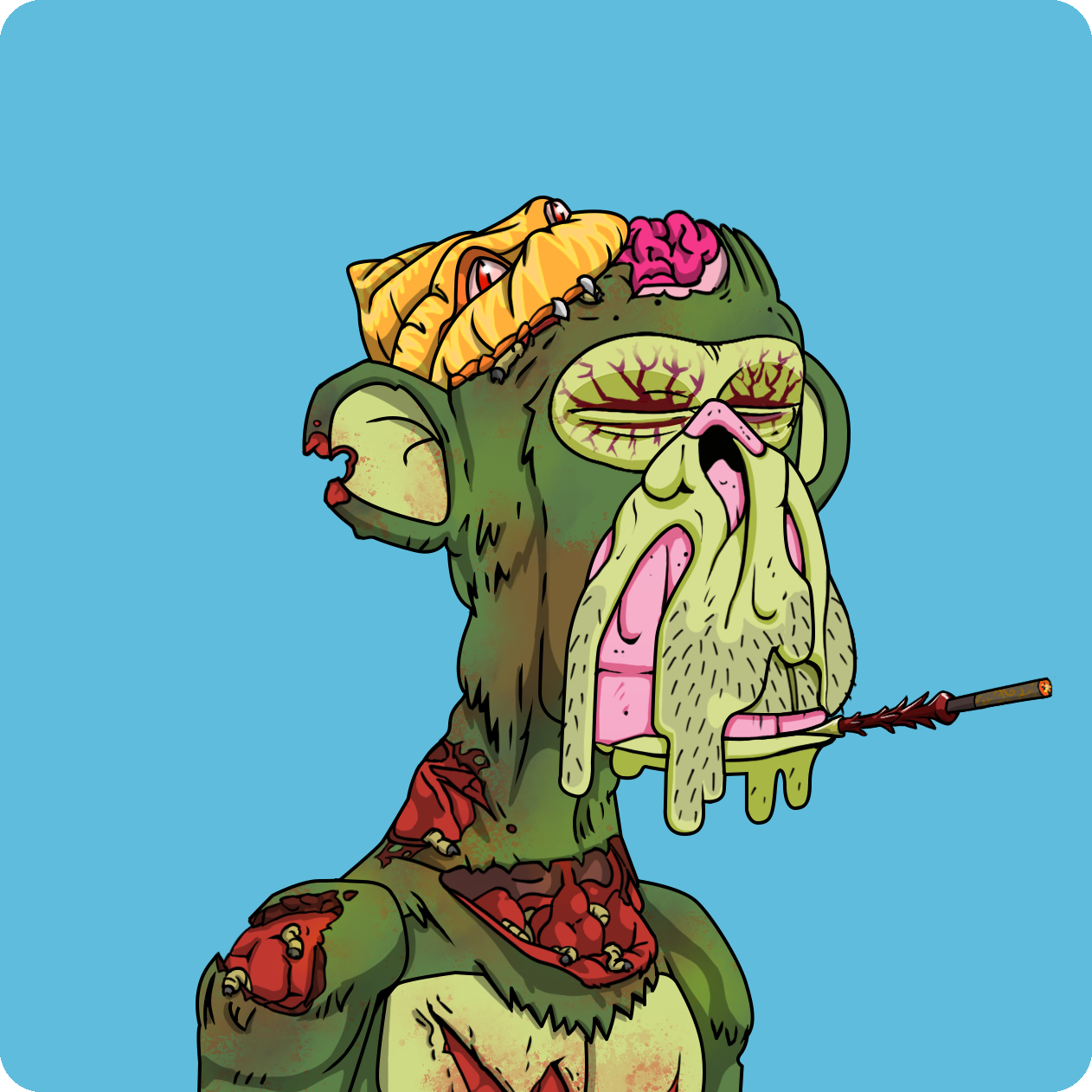 Yuga Labs - Mutant Ape Yacht Club - NFT # 1390