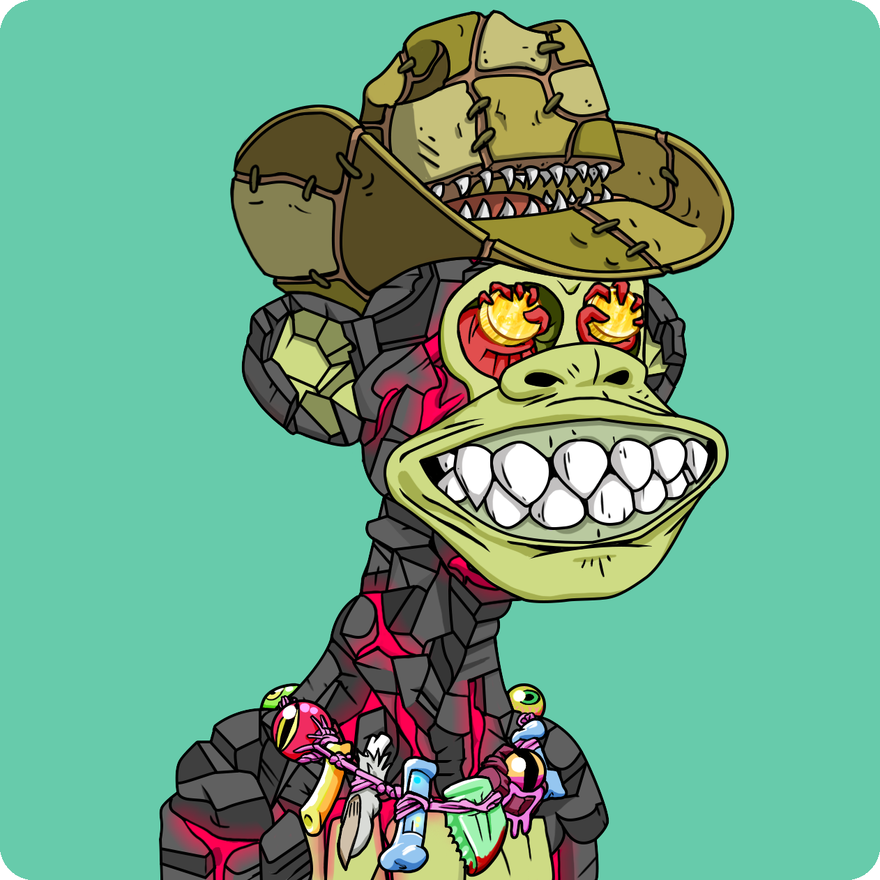 Yuga Labs - Mutant Ape Yacht Club - NFT # 498