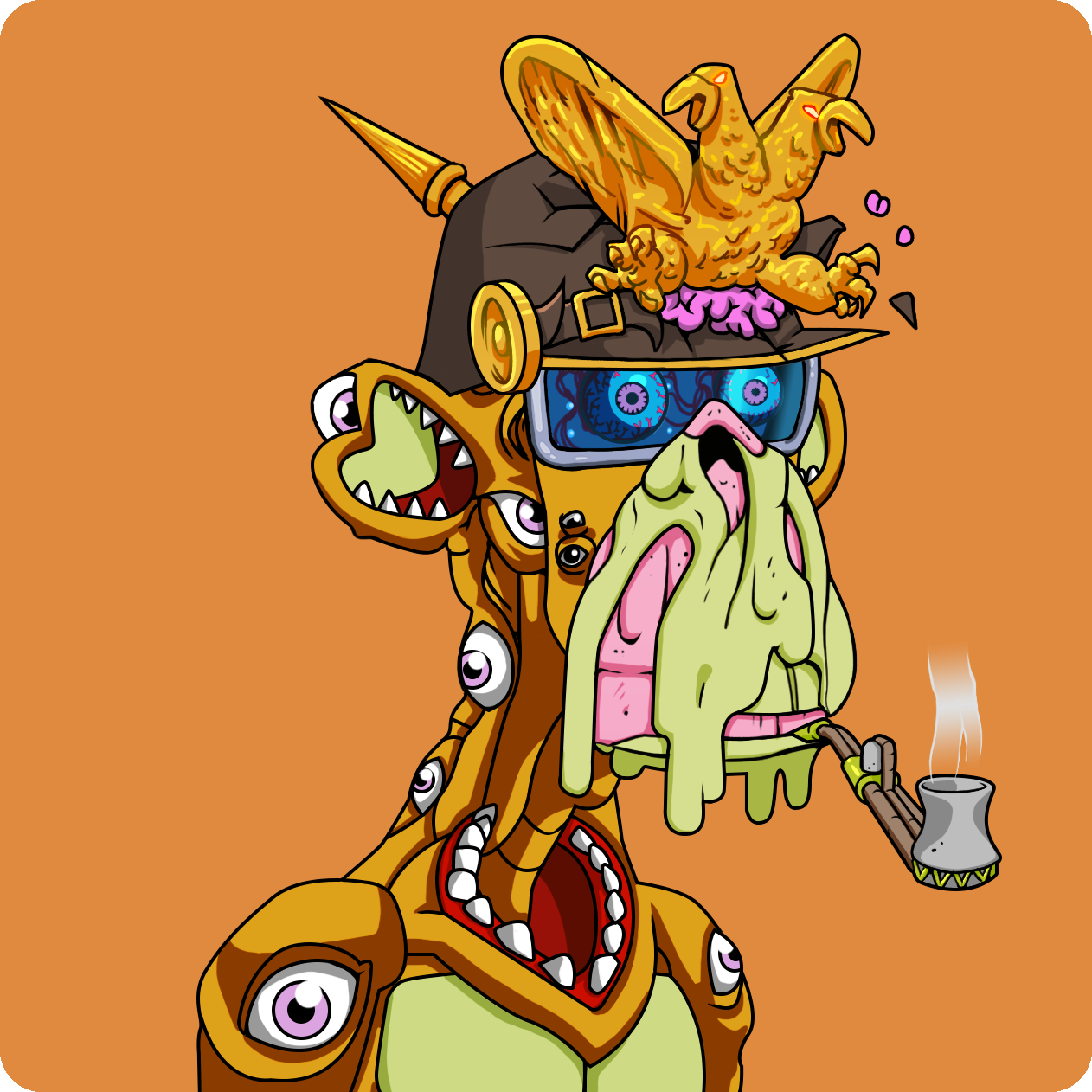 Yuga Labs - Mutant Ape Yacht Club - NFT # 3614