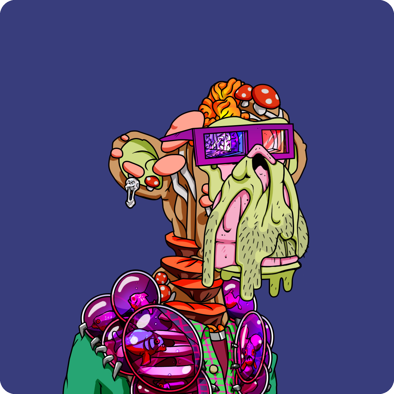 Yuga Labs - Mutant Ape Yacht Club - NFT # 8326