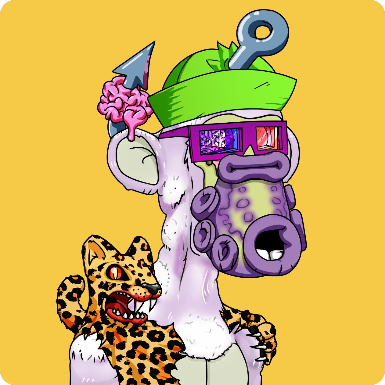 Yuga Labs - Mutant Ape Yacht Club - NFT # 2405