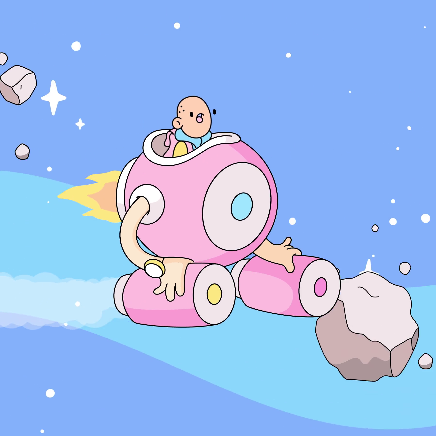 The Doodles Founders - Space Doodles - Space Doodle #9860 - NFT # 9860