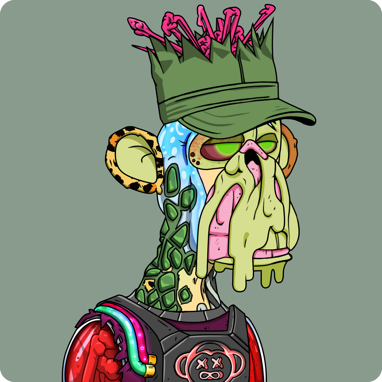 Yuga Labs - Mutant Ape Yacht Club - NFT # 8666