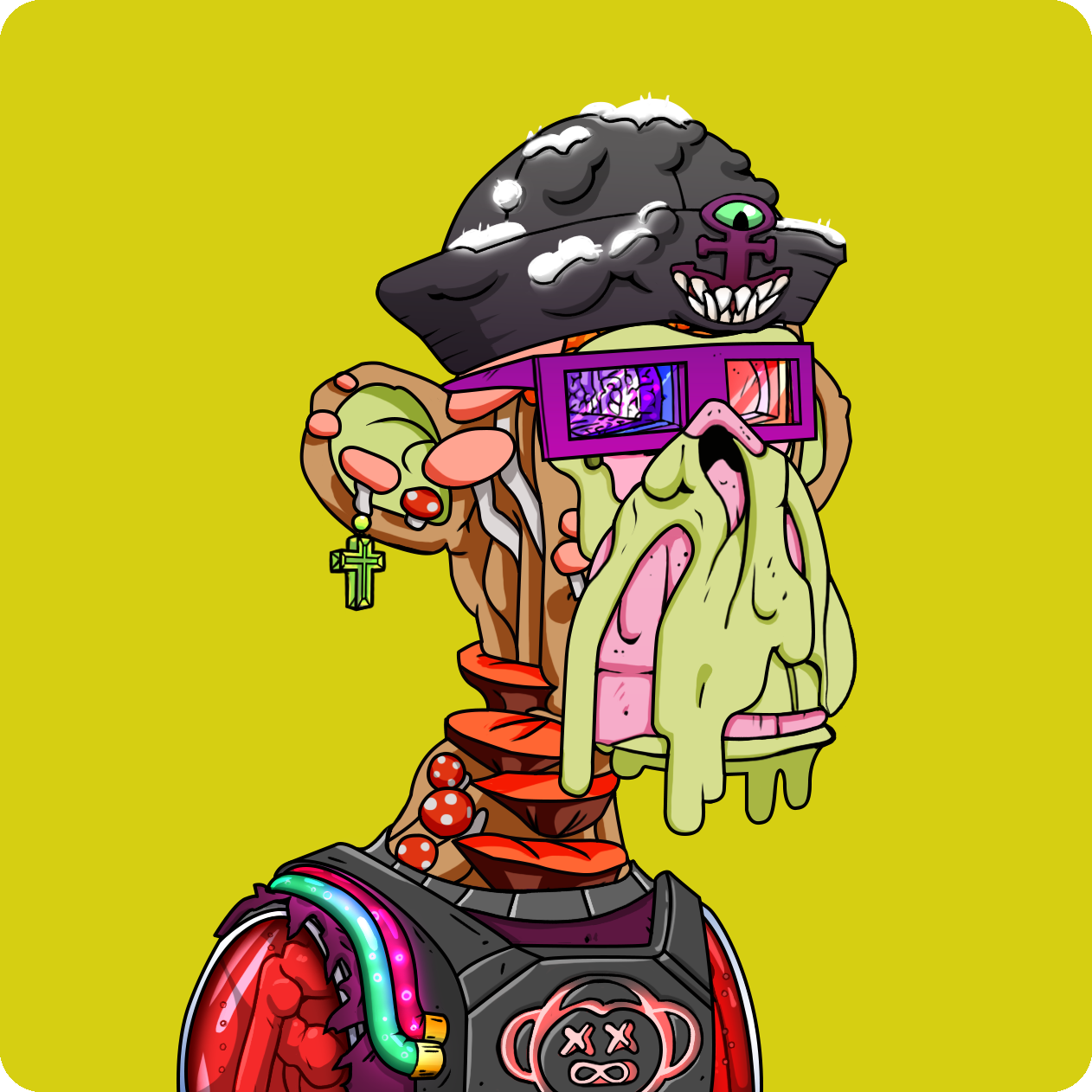 Yuga Labs - Mutant Ape Yacht Club - NFT # 11134