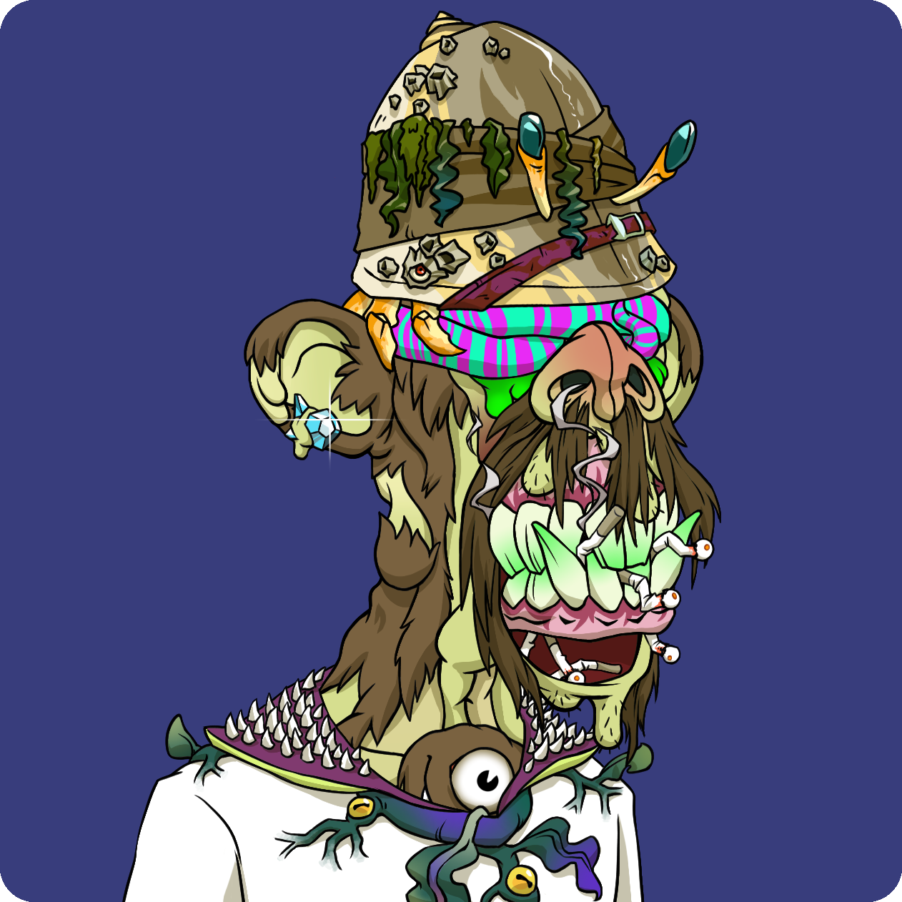 Yuga Labs - Mutant Ape Yacht Club - NFT # 28655