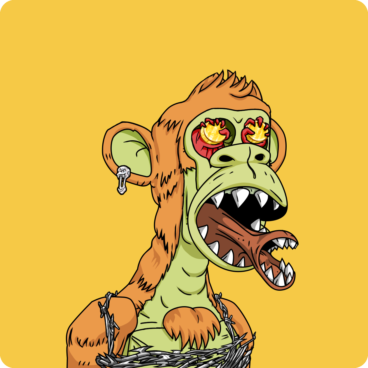 Yuga Labs - Mutant Ape Yacht Club - NFT # 26016