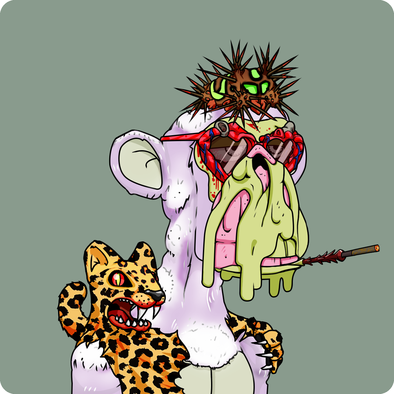 Yuga Labs - Mutant Ape Yacht Club - NFT # 20396