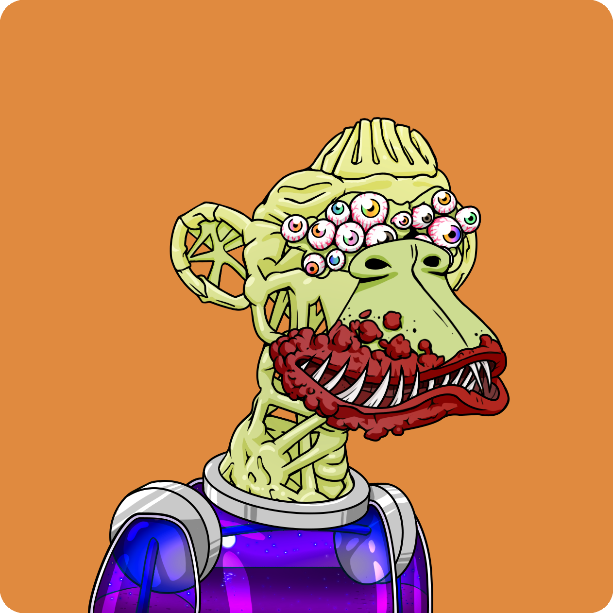 Yuga Labs - Mutant Ape Yacht Club - NFT # 20834