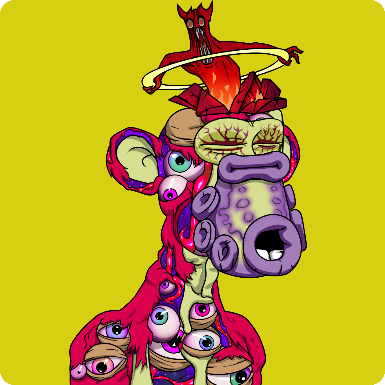 Yuga Labs - Mutant Ape Yacht Club - NFT # 2585