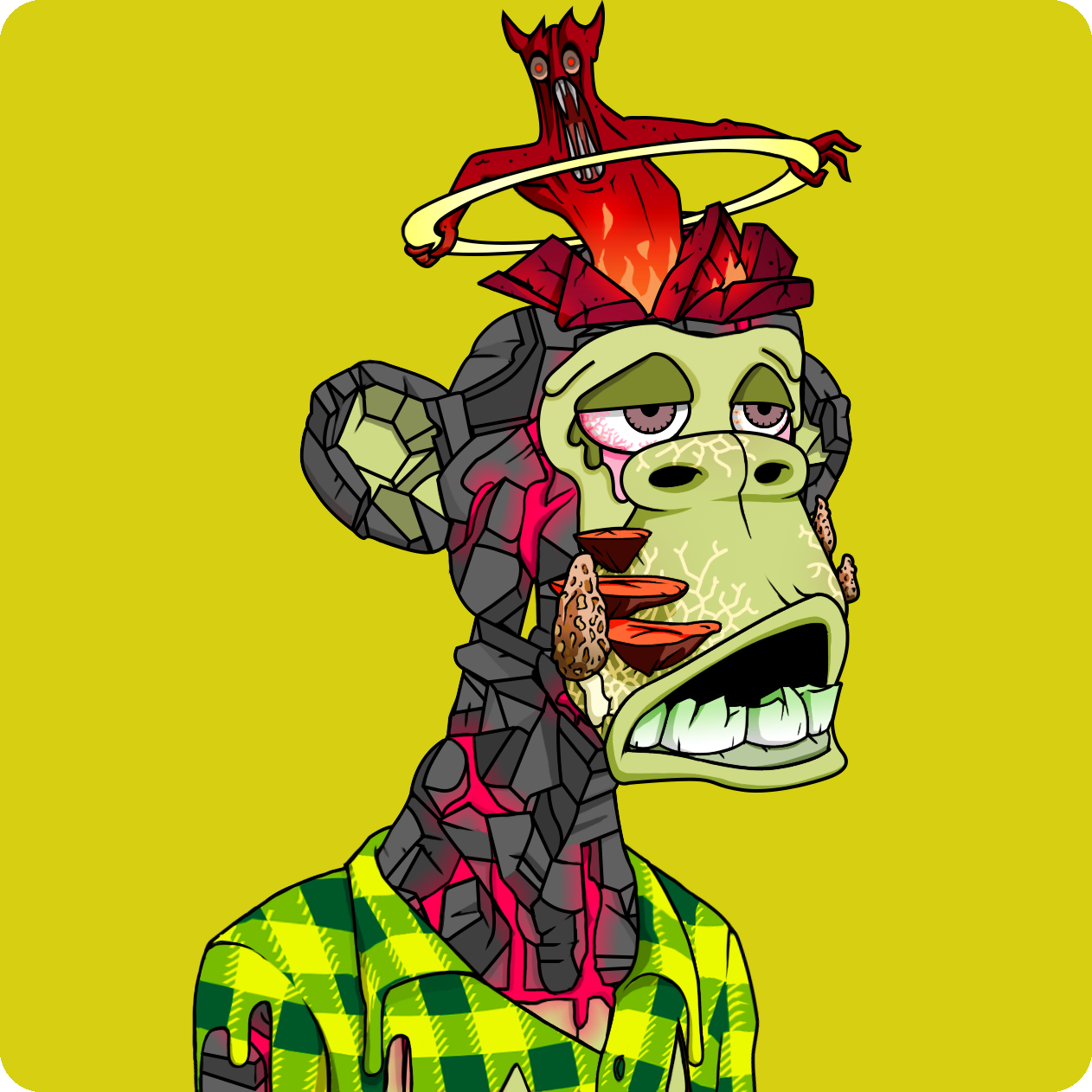 Yuga Labs - Mutant Ape Yacht Club - NFT # 1705