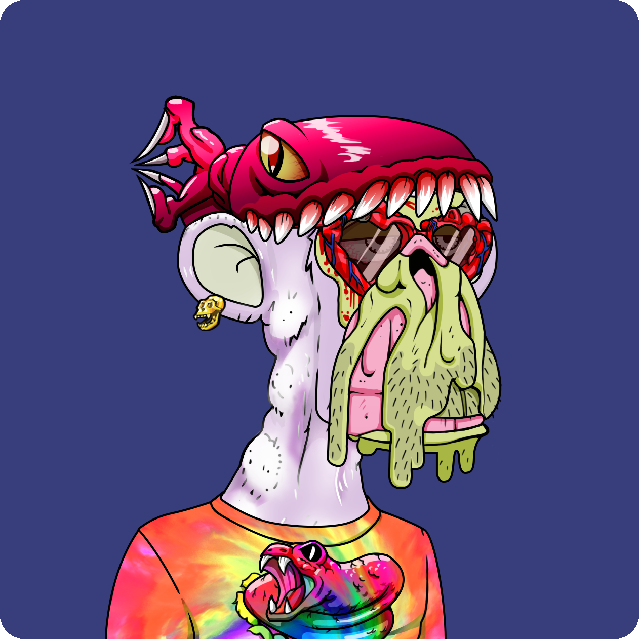 Yuga Labs - Mutant Ape Yacht Club - NFT # 3632