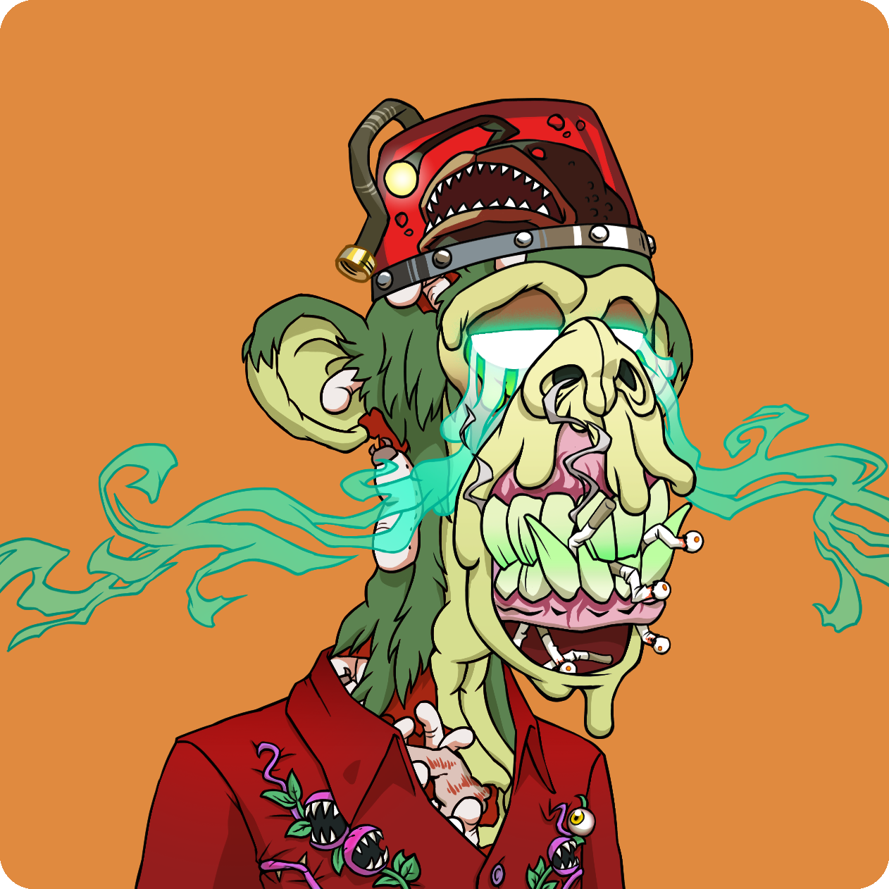 Yuga Labs - Mutant Ape Yacht Club - NFT # 10371