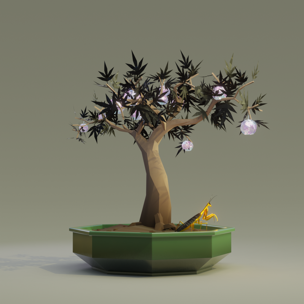 ZENFT Garden Society - Bonsai - Bonsai #8165 - NFT # 8165