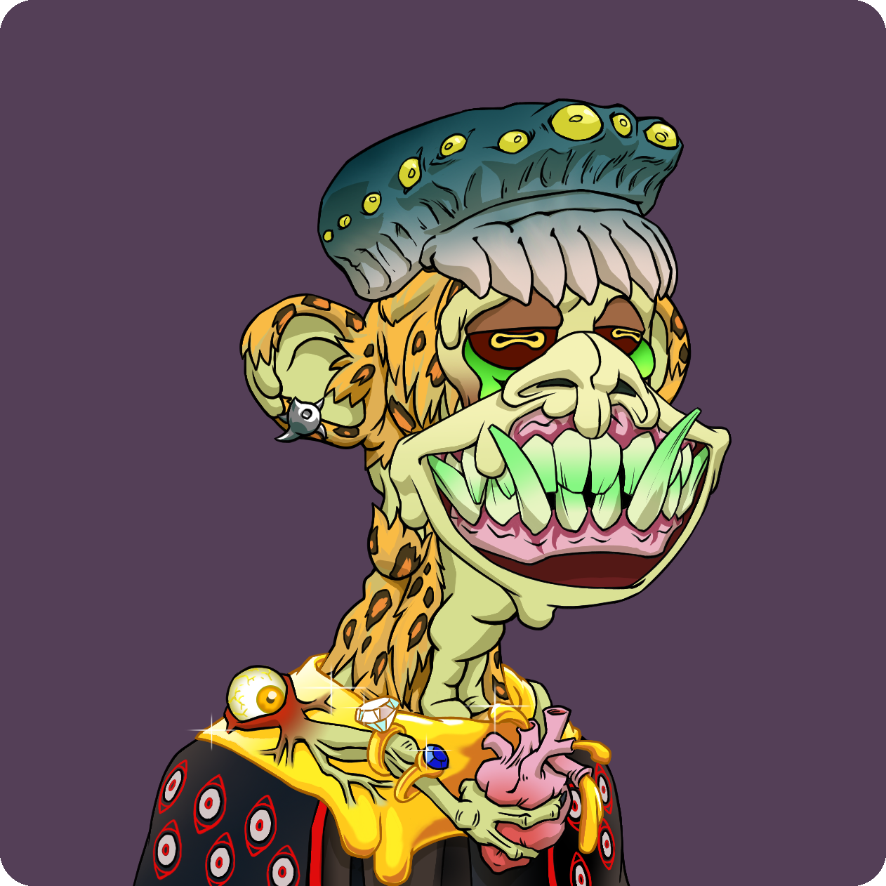 Yuga Labs - Mutant Ape Yacht Club - NFT # 908