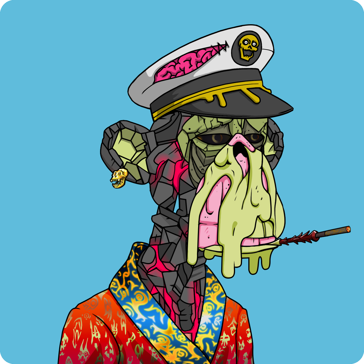 Yuga Labs - Mutant Ape Yacht Club - NFT # 4195