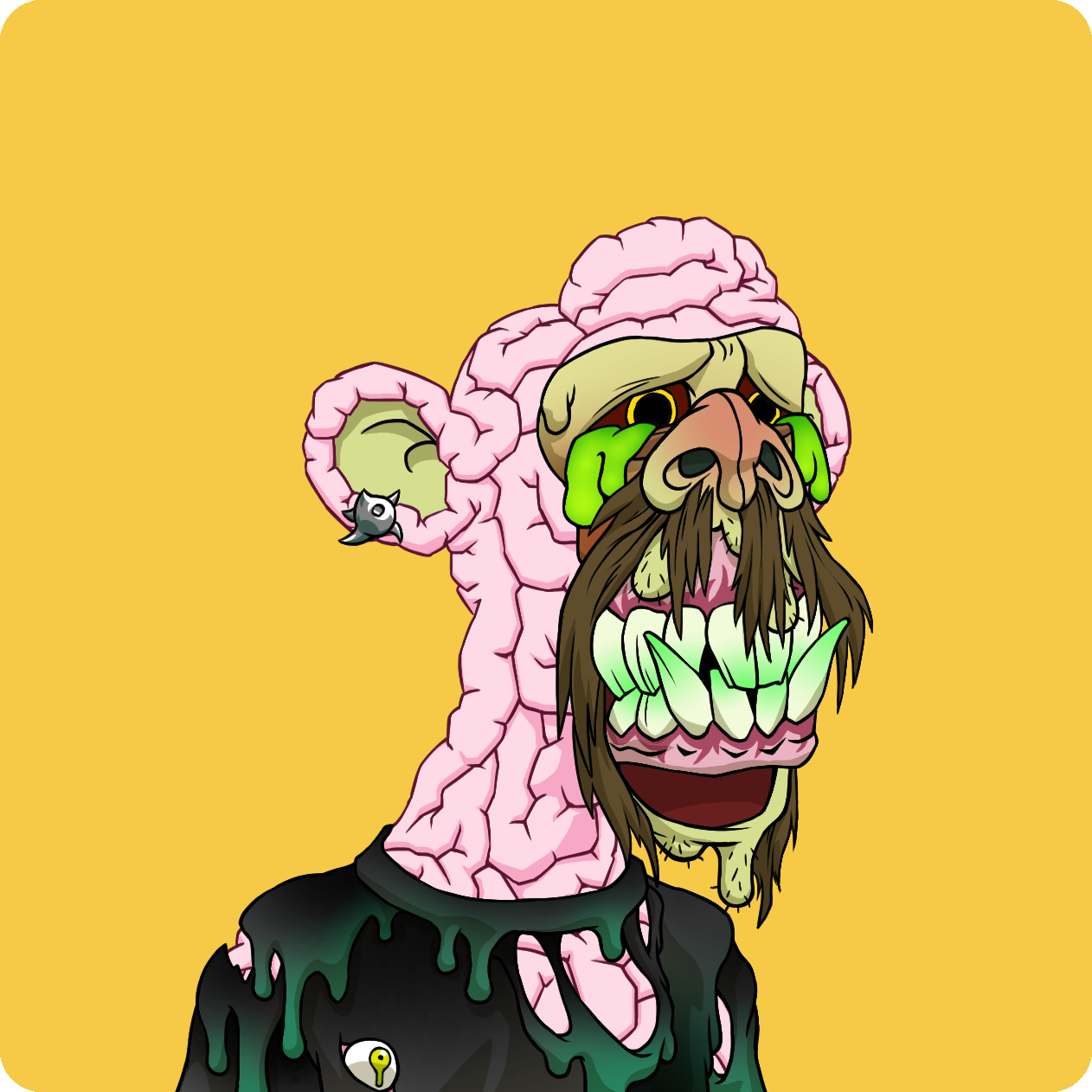 Yuga Labs - Mutant Ape Yacht Club - NFT # 3605