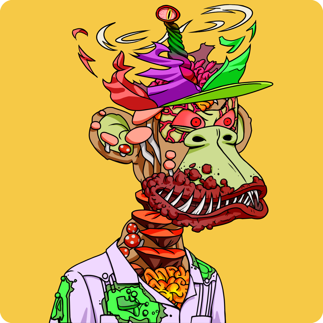 Yuga Labs - Mutant Ape Yacht Club - NFT # 28516