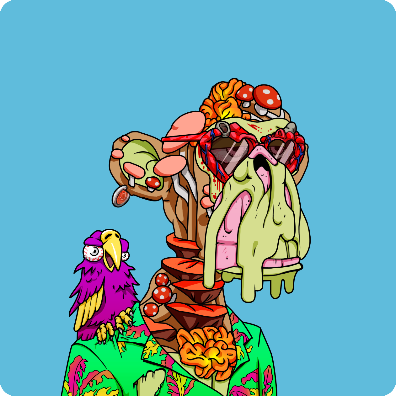 Yuga Labs - Mutant Ape Yacht Club - NFT # 764