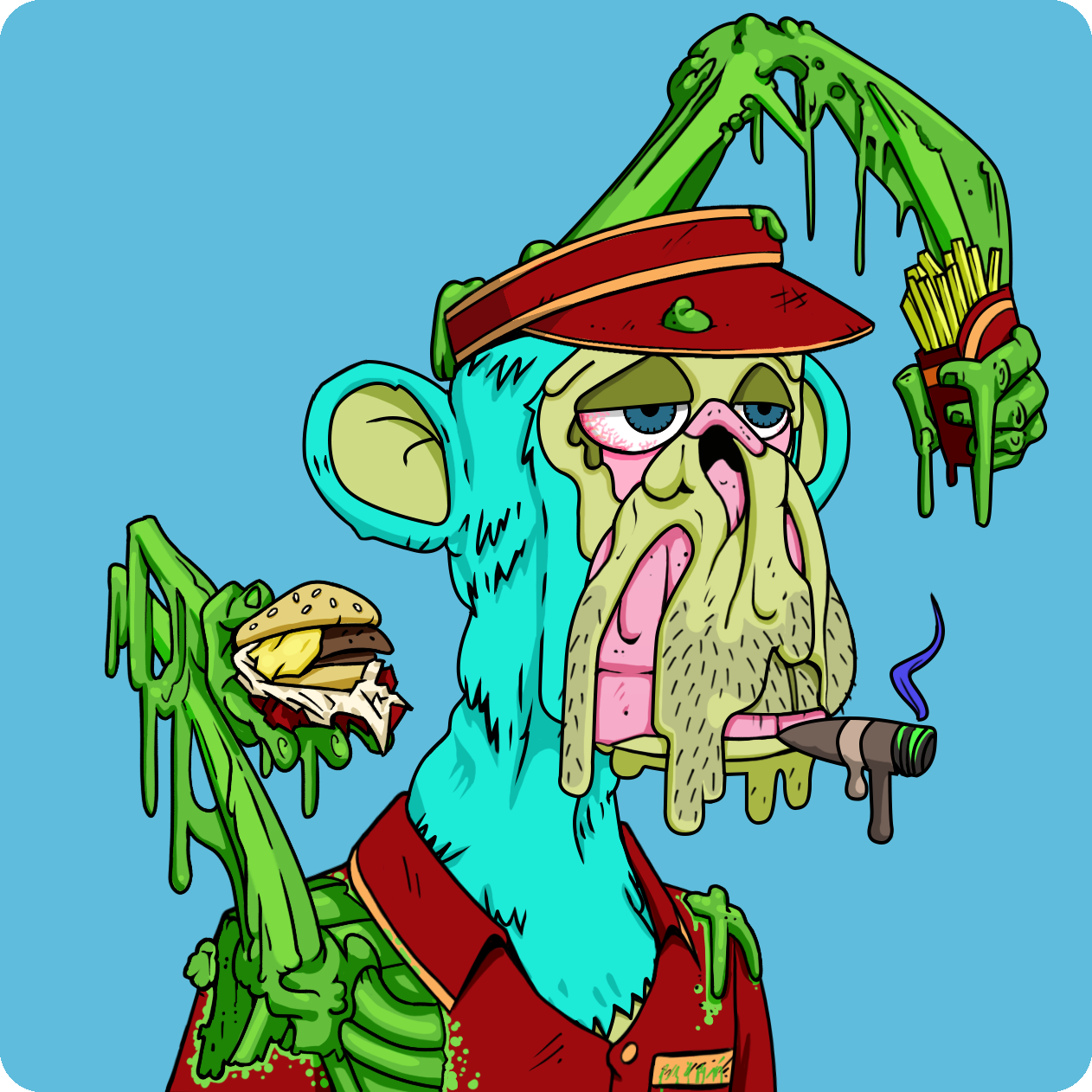 Yuga Labs - Mutant Ape Yacht Club - NFT # 6791