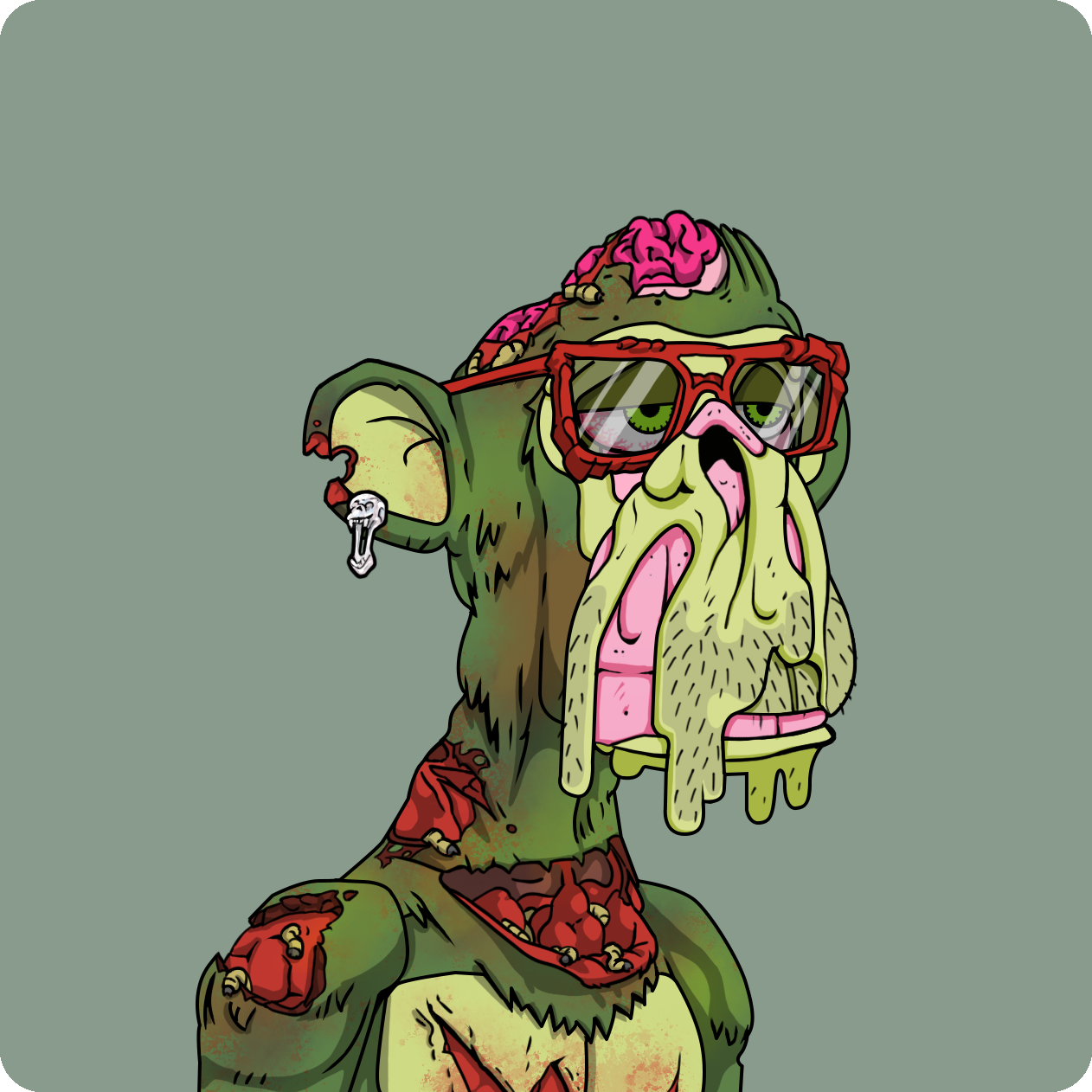 Yuga Labs - Mutant Ape Yacht Club - NFT # 523