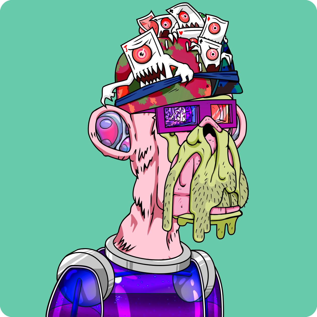 Yuga Labs - Mutant Ape Yacht Club - NFT # 13458