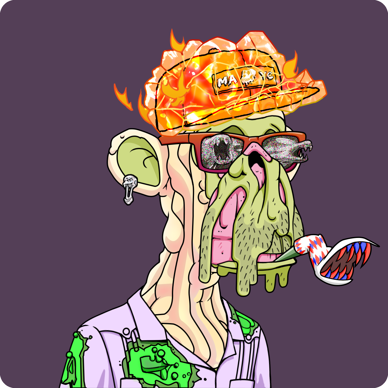 Yuga Labs - Mutant Ape Yacht Club - NFT # 17058