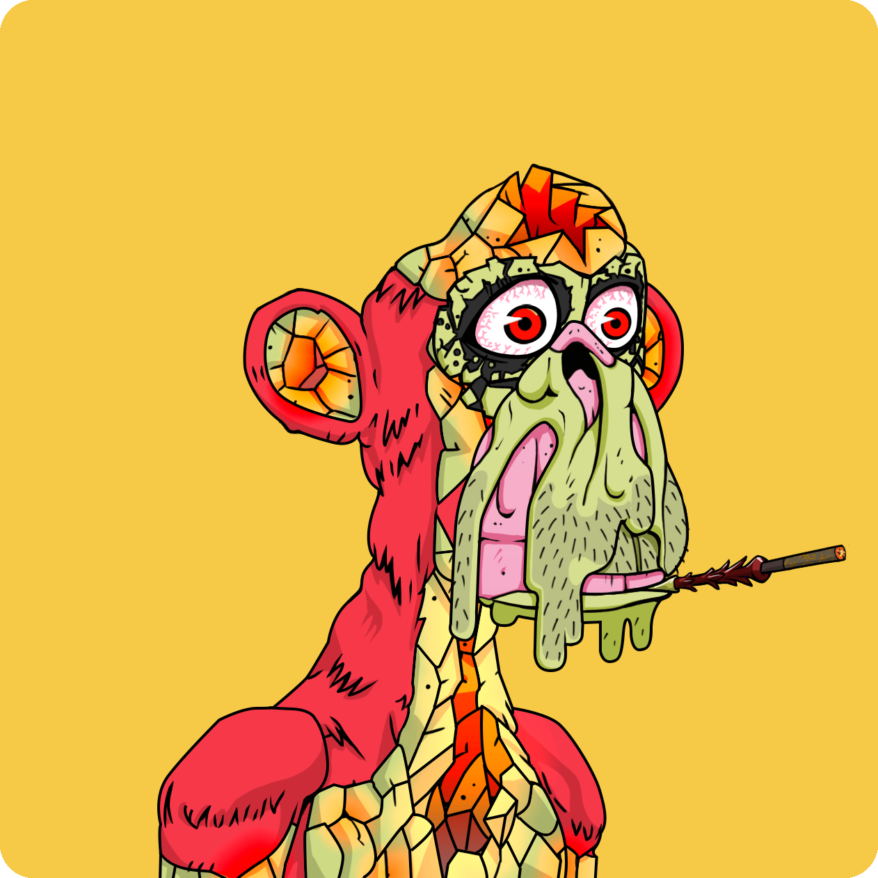 Yuga Labs - Mutant Ape Yacht Club - NFT # 8452