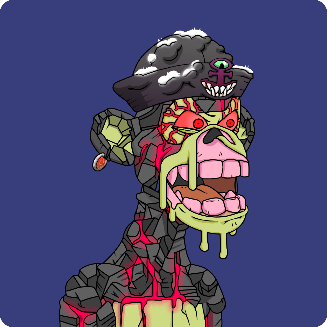 Yuga Labs - Mutant Ape Yacht Club - NFT # 11284